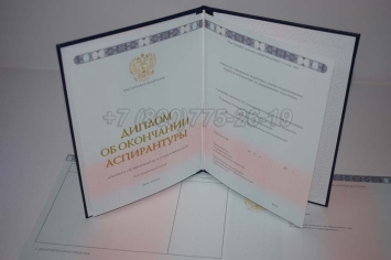 Диплом Аспирантуры 2025г в Санкт-Петербурге