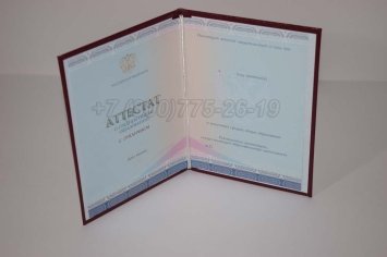 Аттестат За 11 Класс 2021г Золото СпецБланк в Санкт-Петербурге