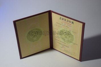 Красный Диплом о Высшем Образовании Советского Союза 1996г в Санкт-Петербурге